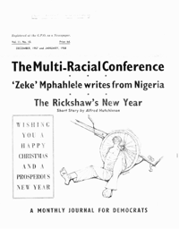 
Fighting Talk Volume 11 Number 10 December 1957/January 1958