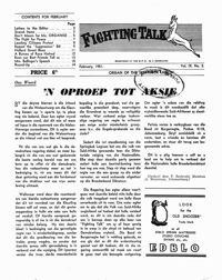 
Fighting Talk Volume IX Number 2 February 1951