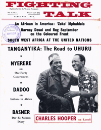 
Fighting Talk Volume 16 Number 1 February 1962