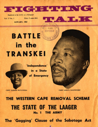 
Fighting Talk Volume 17 Number 1 January 1963