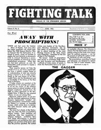 Fighting Talk Volume X Number 6 June 1952