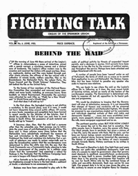 Fighting Talk Volume XI Number 6 June 1953