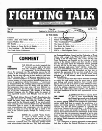 Fighting Talk Volume 10 Number 5 June 1954