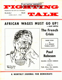 
Fighting Talk Volume 12 Number 4 June/July 1958