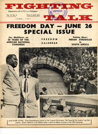 Fighting Talk Volume 15 Number 5 June 1961