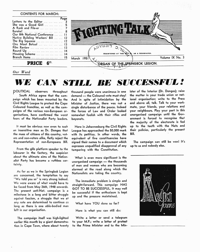 Fighting Talk Volume IX Number 3 March 1951