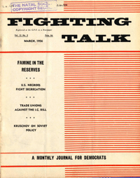 Fighting Talk Volume 12 Number 3 March 1956