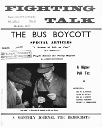 Fighting Talk Volume 11 Number 3 March 1957