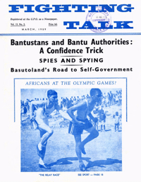Fighting Talk Volume 13 Number 2 March 1959