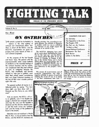 Fighting Talk Volume X Number 5 May 1952