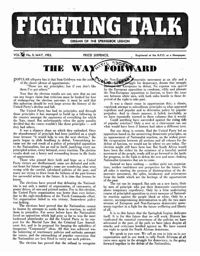 Fighting Talk Volume XI Number 5 May 1953