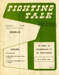 
Fighting Talk Volume 11 Number 10 November 1955