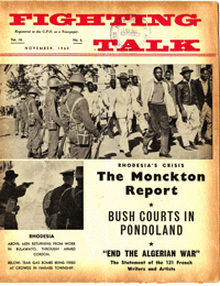 
Fighting Talk Volume 14 Number 6 November 1960
