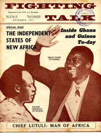
Fighting Talk Volume 15 Nnumber 10 November 1961