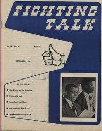 
Fighting Talk Volume 10 Number 8 September 1954