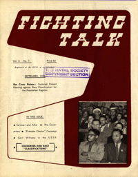
Fighting Talk Volume 11 Number 7 September 1955
