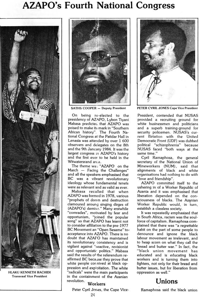 AZAPOs Fourth National Congress