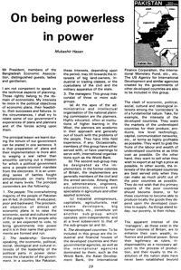 On being powerless in power