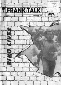 Frank Talk Volume 2 September 1987