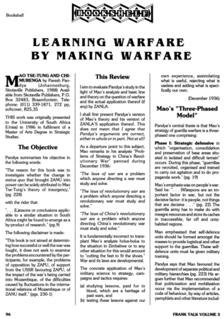 Learning warfare by making warfare