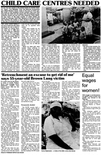 Equal wages for women!