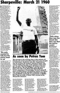 Sharpeville - March 21, 1960 by Petrus Tom