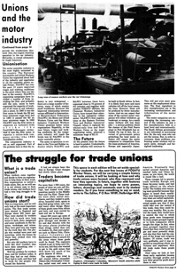 The struggle for trade unions
