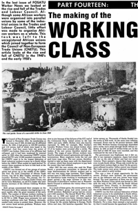 The making of the working class: Part 14 - The Council of Non-European Trade Unions