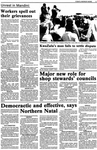 Democratic and effective, says Northern Natal