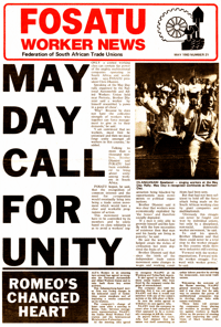 Fosatu Worker News Number 21 May 1983