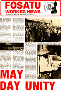 Fosatu Worker News Number 29 May 1984