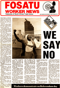 Fosatu Worker News Number 26 November 1983