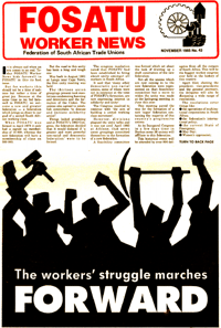 Fosatu Worker News November 1985