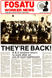 They`re back! B & S workers return to work after an out-of-court settlement