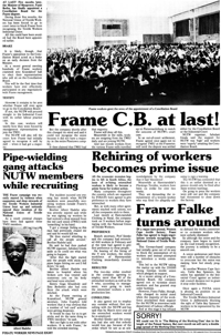 Franz Falke turns around