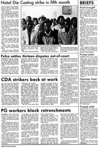 Pefco settles thirteen disputes out-of-court