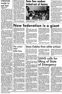 New federation is a giant