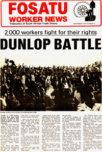 Fosatu Worker News Number 32 September 1984