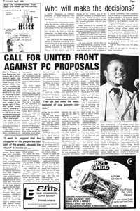 Call for united front against PC proposals
