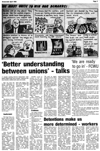 `Better understanding between unions` - talks