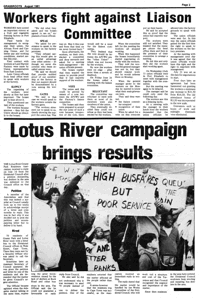 Lotus River campaign brings results