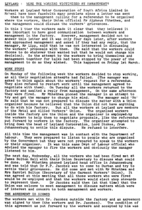 Leyland: were the workers victimised by management?