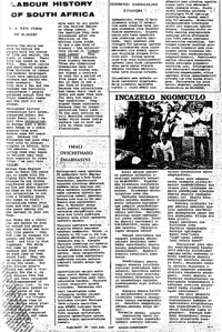 Labour history of South Africa