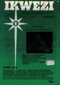 Ikwezi Volume 2 No 4 December 1976