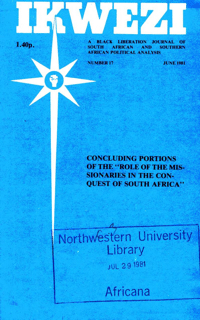 Ikwezi Number 16 June 1981