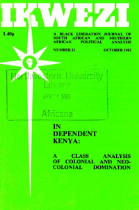 Ikwezi Number 21 October 1982