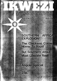 Ikwezi Volume 2 No 1 March 1976