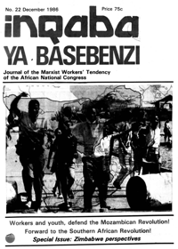 Inqaba ya basebenzi Number 22 December 1986