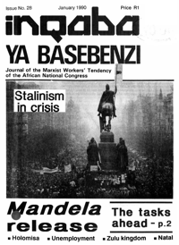 Inqaba ya basebenzi Number 26 April 1988