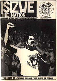Isizwe Volume 2 Number 1 September 1987